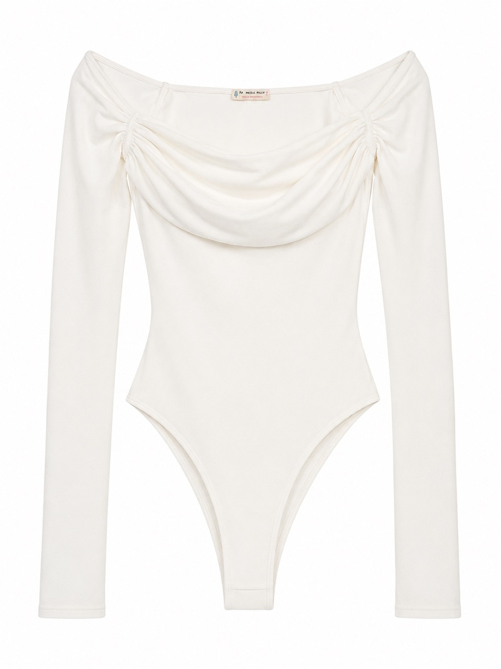 Free People Draped Detail Bodysuit Size S